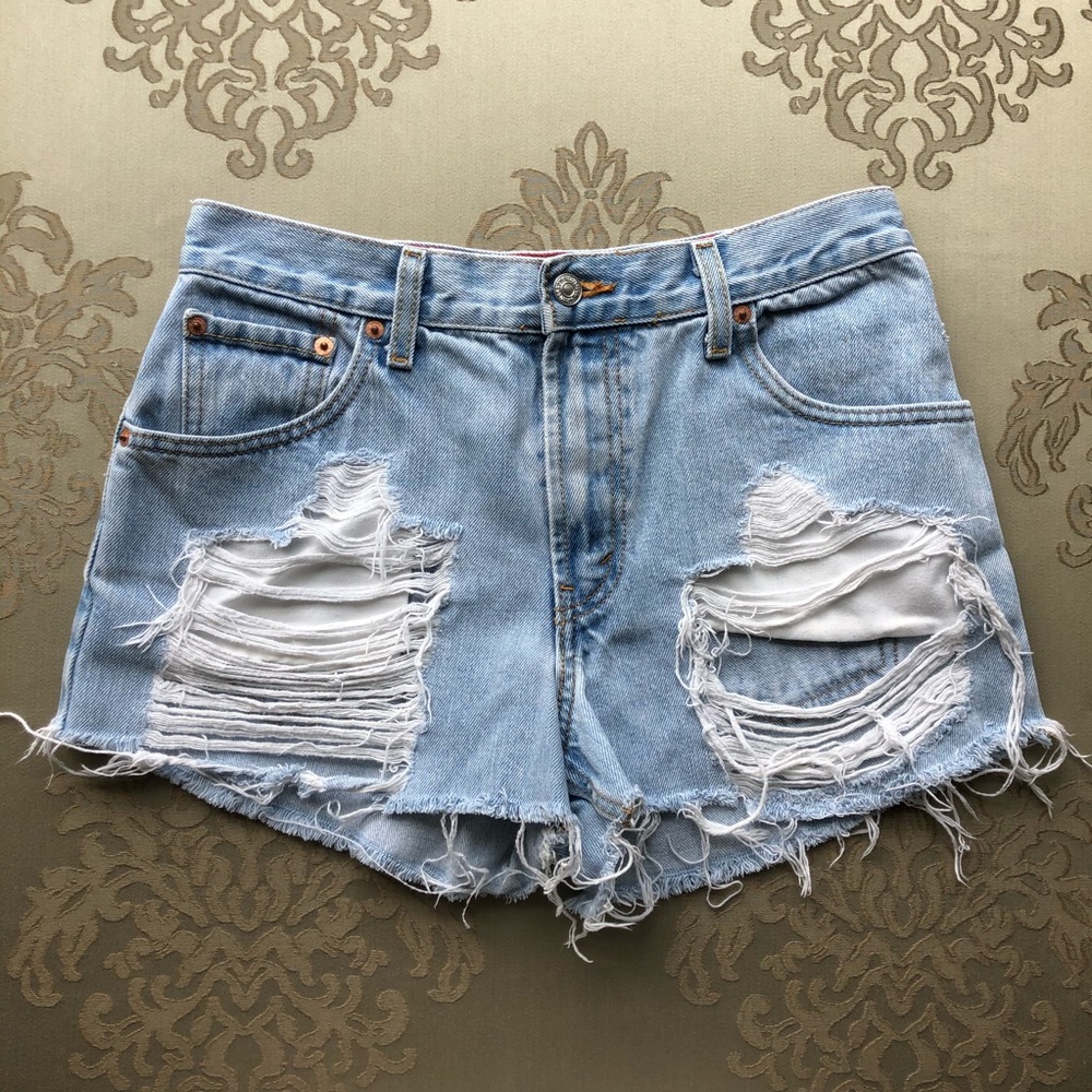 Vintage Levi jean shorts